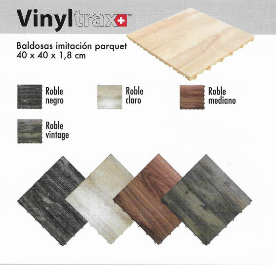 Colores Vinytrax disponibles
